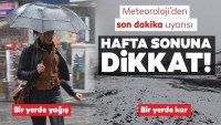Meteoroloji’den son dakika hafta sonu hava durumu ve kar yağışı uyarısı yapıldı! İstanbul’da bugün hava nasıl olacak?